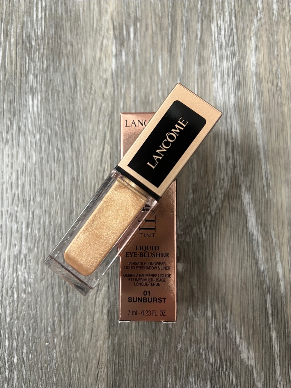 Lancôme Idole Tint Liquid Eye Blusher Shade Sunburst